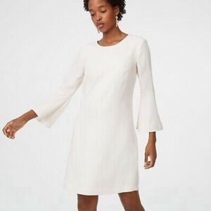 Club Monaco Larchye Dress Off White/Blanc Casse Size 0